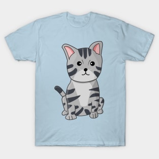 Cute American Shorthair Cat T-Shirt